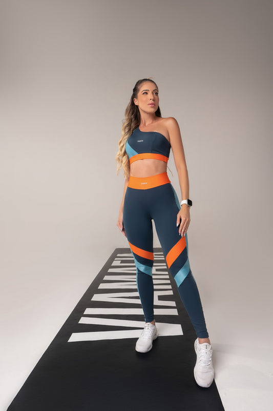 Audacy Sports Bra (Blue)