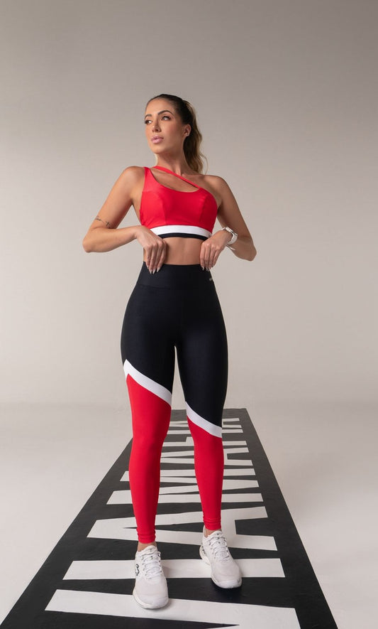 Charm Lift Red Legging