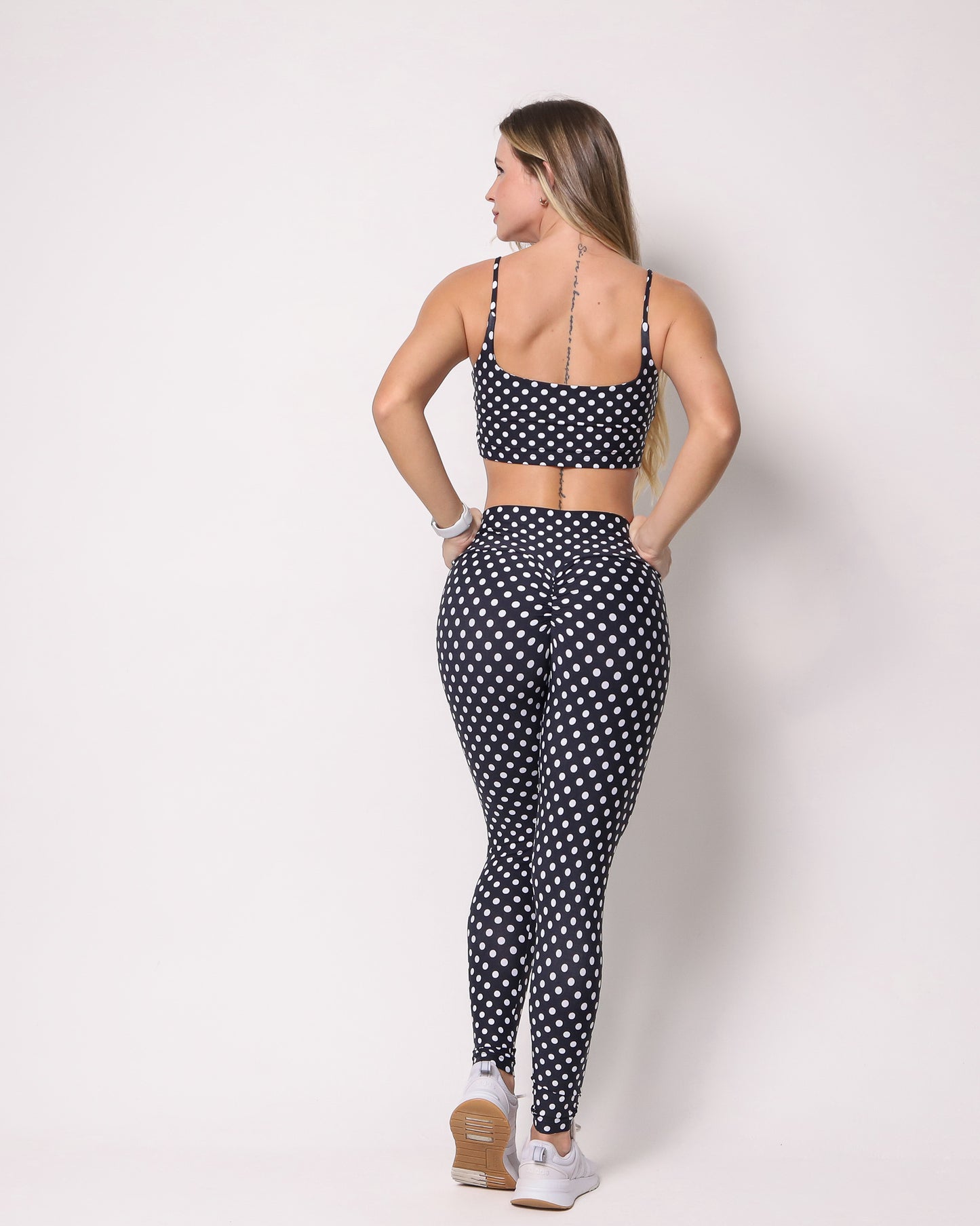 Polka dot Leggings + Top