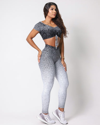 Basic Gradient Leggings Set + Sleeveless Top