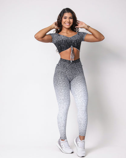 Basic Gradient Leggings Set + Sleeveless Top